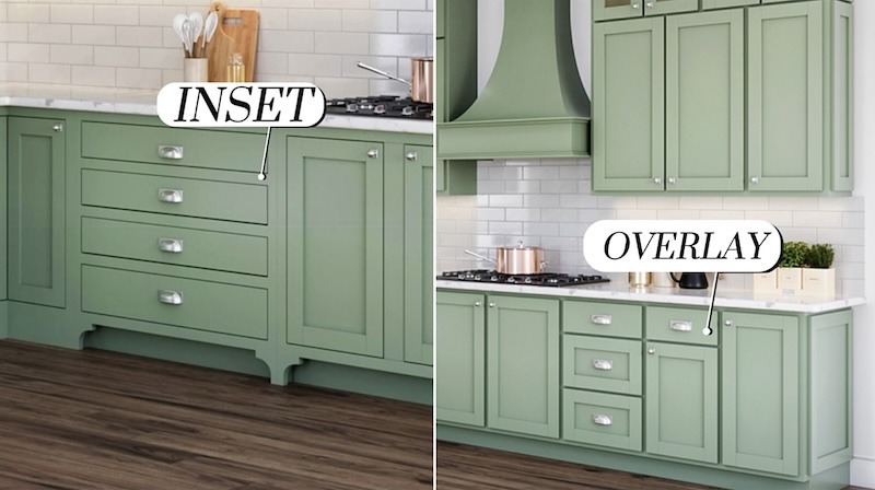 inset vs overlay cabinets