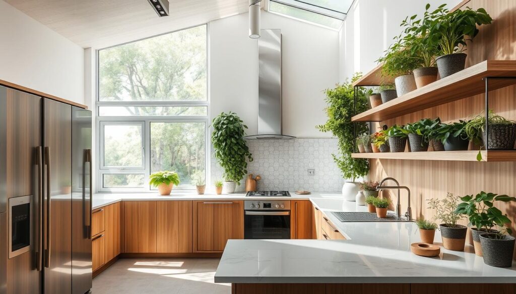 21 Must-Have Ideas for a Dream Kitchen: Hottest Kitchen Trends 2025 6 sustainable kitchen design