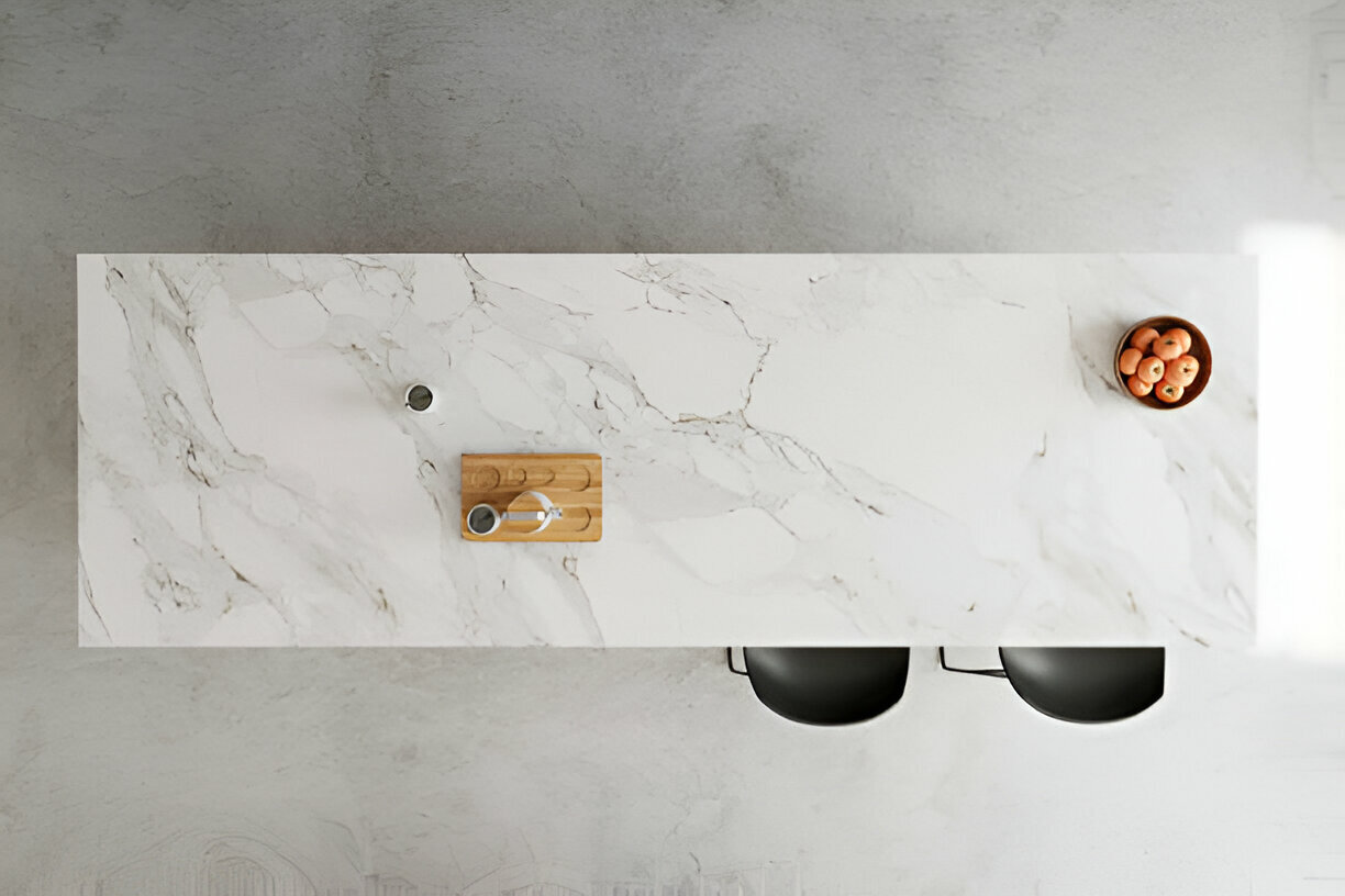 Kitchen island with seating