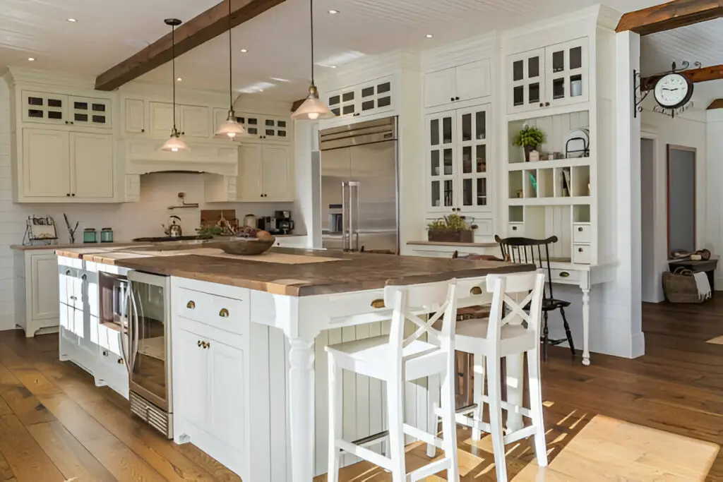 Farmhouse Kitchen Island: The Heart of Your Rustic Cooking Space 2 Farmhouse Kitchen Island: The Heart of Your Rustic Cooking Space farmhouse kitchen island farmhouse kitchen island, rustic kitchen island, vintage kitchen island, distressed kitchen island, reclaimed wood kitchen island, industrial kitchen island, modern farmhouse kitchen island, custom farmhouse kitchen island