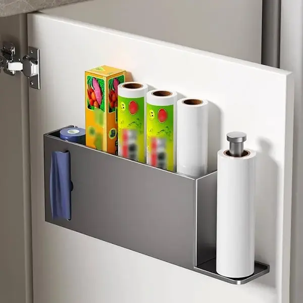 15 Genius Kitchen Cabinet Storage Hacks You’ll Wish You Knew Sooner 7 smart cabinet door organizer