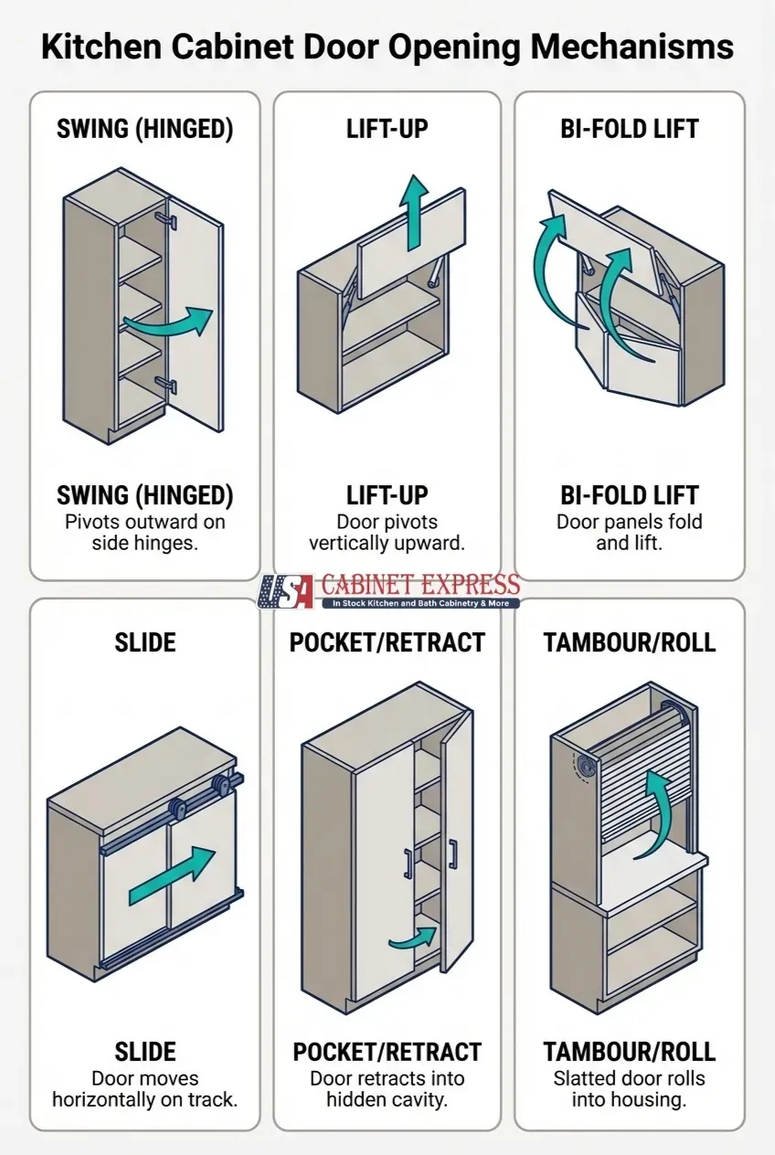 cabinet-door-opening-mechanism-types-infographic