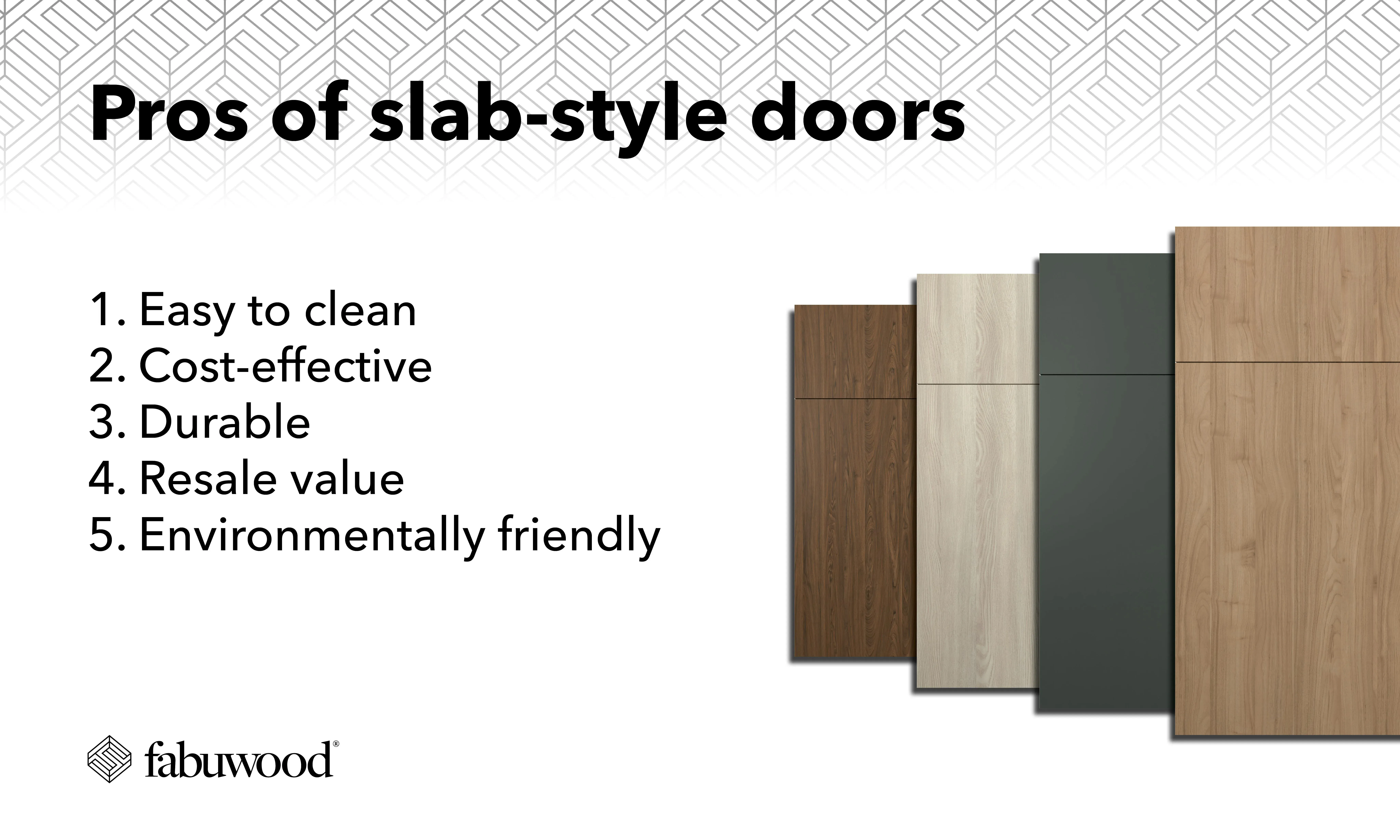 Slab Cabinet Doors: The Complete 2026 Guide to Flat-Panel Kitchen Cabinets 1 Where Slab Doors Work Best